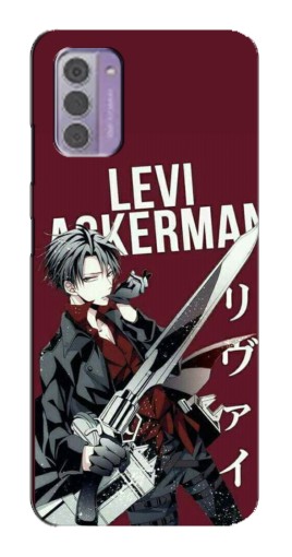 Силиконовый чехол с изображением "levi Ackerman" для Nokia G42