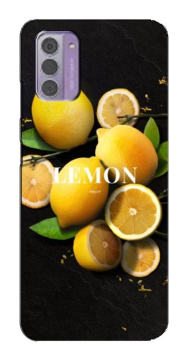 Чехол с картинкой "Лимон на черном" для Nokia G42