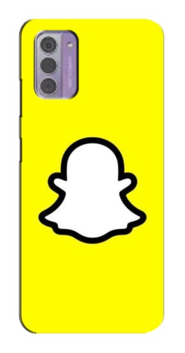 Чехол с печатью "Лого Snapchat" для Nokia G42