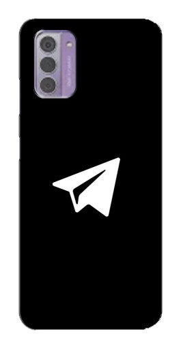 Чехол с печатью "Лого Телеграм" для Nokia G42