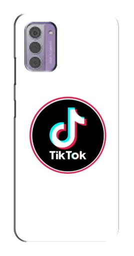 Чехол с картинкой "Лого Тик Ток" для Nokia G42