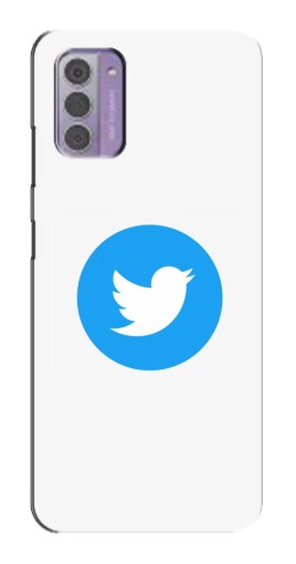 Силиконовый чехол с изображением "Лого Твиттера" для Nokia G42