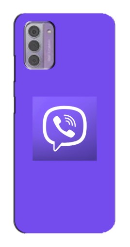 Чехол с картинкой "Лого Viber" для Nokia G42