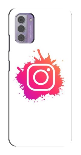 Чехол с картинкой "Логотип Инсты" для Nokia G42
