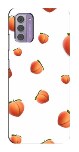 Силиконовый чехол с изображением "Маленькие персики" для Nokia G42