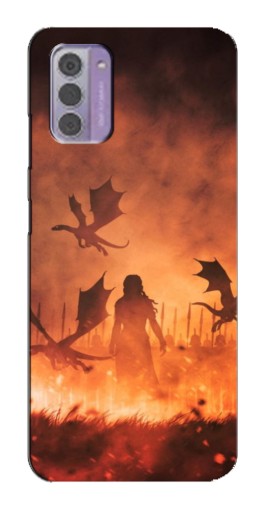 Силиконовый чехол с изображением "Мать драконов" для Nokia G42