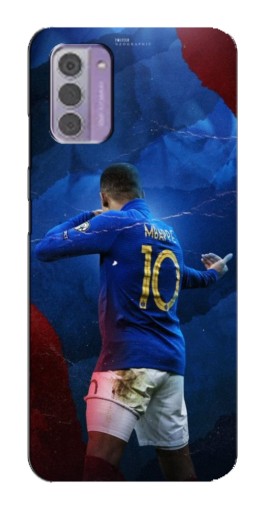 Чехол с картинкой "Мбаппе в Франции" для Nokia G42