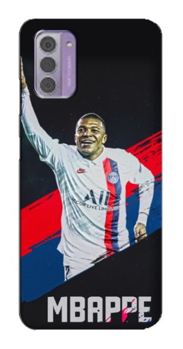 Силиконовый чехол с изображением "Mbappe в ПСЖ" для Nokia G42