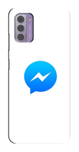 Чехол с печатью "messenger logo" для Nokia G42