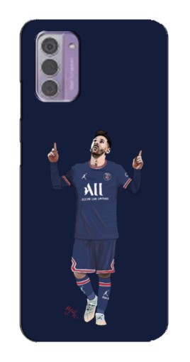 Чехол с принтом "Месси в ПСЖ" для Nokia G42