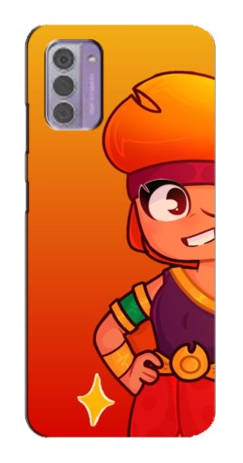 Чехол с печатью "Мультяшная Амбер" для Nokia G42