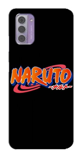 Чехол с печатью "Надпись Naruto" для Nokia G42