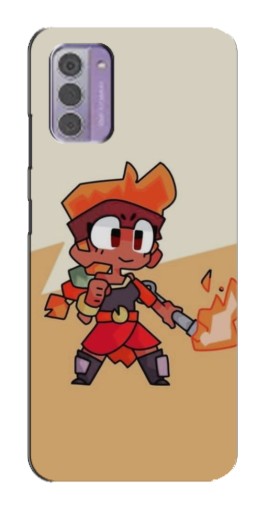 Чехол с печатью "Нарисованная Amber" для Nokia G42