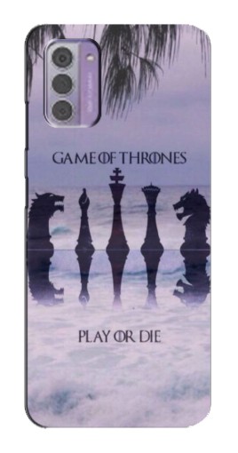 Чехол с принтом "Play or Die" для Nokia G42