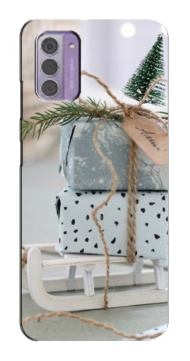 Чехол с принтом "Подарки на санках" для Nokia G42