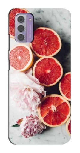 Чехол с принтом "Половинки грейпфрутов" для Nokia G42