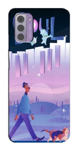 Чехол с картинкой "Постер к мультику" для Nokia G42