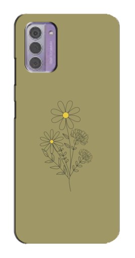 Чехол с печатью "Рисунок ромашка" для Nokia G42