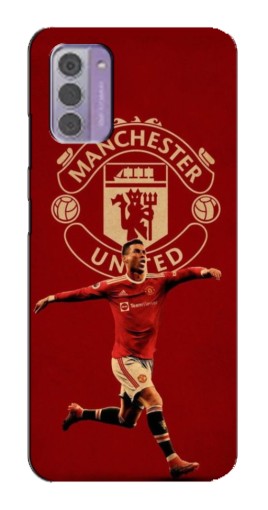 Чехол с принтом "Ronaldo в МЮ" для Nokia G42