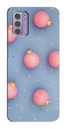 Силиконовый чехол с изображением "Розовые шары" для Nokia G42