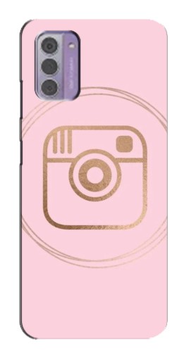 Чехол с печатью "розовый инстаграм" для Nokia G42