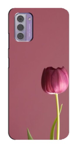 Чехол с картинкой "Розовый тюльпан" для Nokia G42