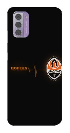 Чехол с принтом "Шахтер в сердце" для Nokia G42