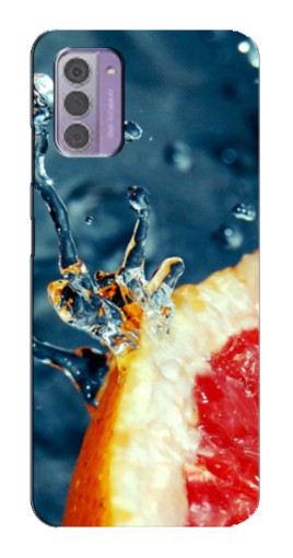 Силиконовый чехол с изображением "Сочный грейпфрут" для Nokia G42