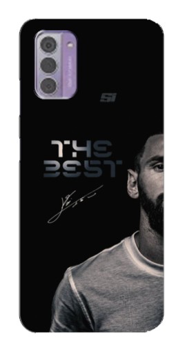 Силиконовый чехол с изображением "The Best Messi" для Nokia G42