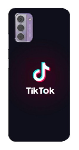 Чехол с принтом "TikTok темный" для Nokia G42