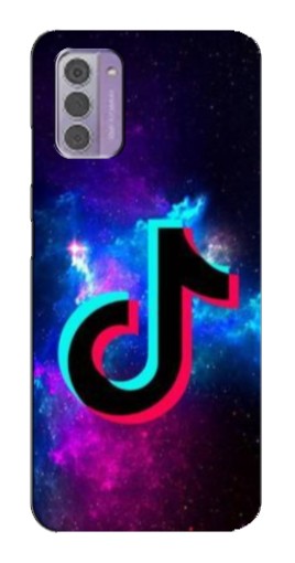 Чехол с принтом "ТикТок в космосе" для Nokia G42