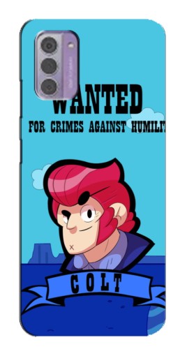 Чехол с принтом "WANTED COLT" для Nokia G42