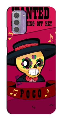 Чехол с картинкой "WANTED POCO" для Nokia G42