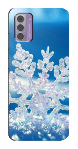 Чехол с печатью "Яркая снежинка" для Nokia G42