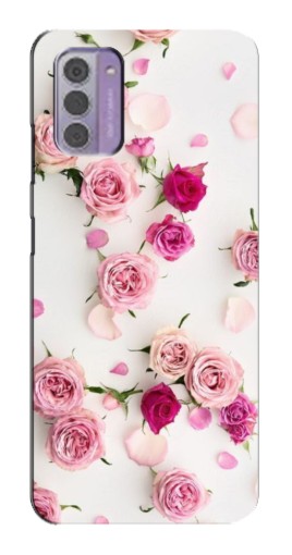 Чехол с печатью "Яркие розы" для Nokia G42