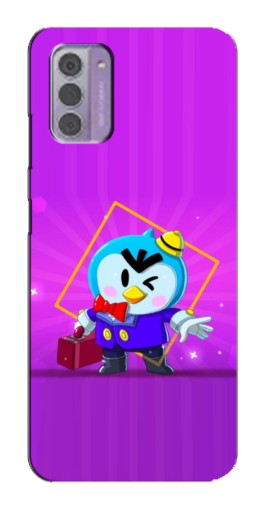 Чехол с печатью "Яркий пингвин" для Nokia G42