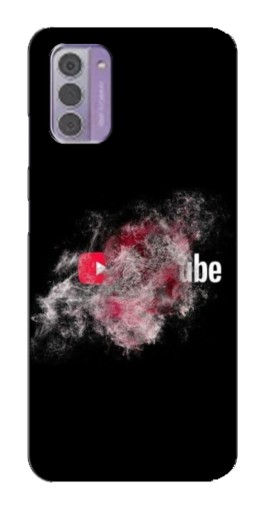 Силиконовый чехол с изображением "Яркий Ютуб" для Nokia G42