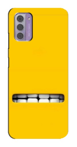 Чехол с картинкой "Зубы миньона" для Nokia G42
