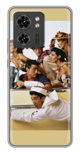 Чехол с картинкой "Афиша Друзья " для Motorola Edge 40 Pro