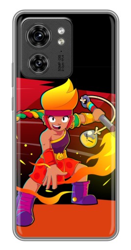 Чехол с картинкой "Амбер в дуэли" для Motorola Edge 40 Pro