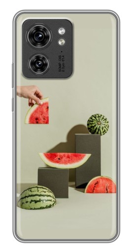 Чехол с принтом "Арт Арбузы" для Motorola Edge 40 Pro