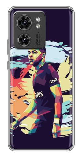 Чехол с картинкой "ART Mbappe" для Motorola Edge 40 Pro