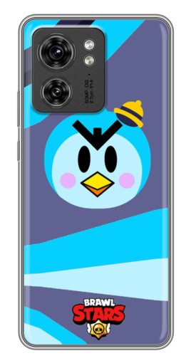 Чехол с картинкой "Арт Мистер Пи" для Motorola Edge 40 Pro
