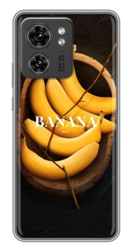 Силиконовый чехол с изображением "Banana" для Motorola Edge 40 Pro