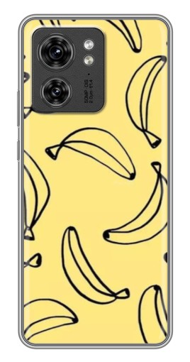 Чехол с печатью "Бананчики" для Motorola Edge 40 Pro