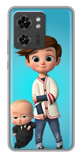 Чехол с принтом "Boss and Boy" для Motorola Edge 40 Pro