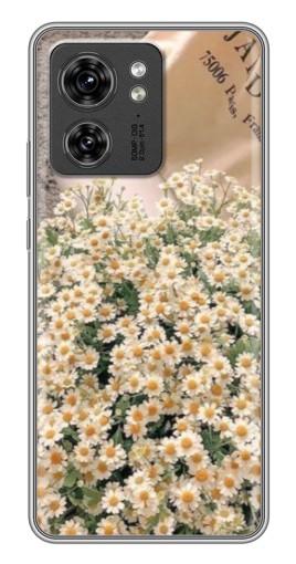 Чехол с принтом "Букет ромашек" для Motorola Edge 40 Pro