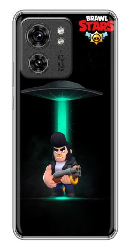 Силиконовый чехол с изображением "Bull инопланетянин" для Motorola Edge 40 Pro