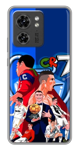 Чехол с печатью "CR7" для Motorola Edge 40 Pro