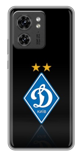 Силиконовый чехол с изображением "Динамо Киев логотип" для Motorola Edge 40 Pro